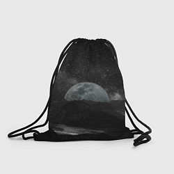 Рюкзак-мешок Луна, цвет: 3D-принт