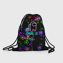 Рюкзак-мешок Among Us New Year, цвет: 3D-принт