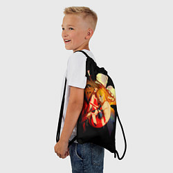 Рюкзак-мешок Аска Евангелион Nerv, цвет: 3D-принт — фото 2