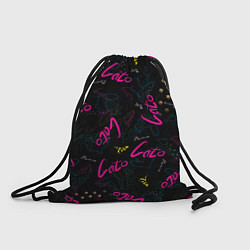 Рюкзак-мешок Кошки, цвет: 3D-принт