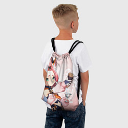 Рюкзак-мешок GENSHIN IMPACT, ДИОНА, цвет: 3D-принт — фото 2