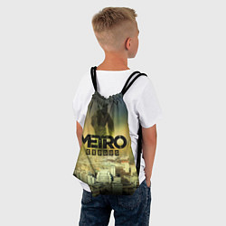 Рюкзак-мешок Metro logo, цвет: 3D-принт — фото 2