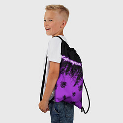 Рюкзак-мешок Cyberpunk neon, цвет: 3D-принт — фото 2