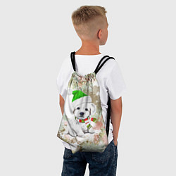 Рюкзак-мешок Щенок, цвет: 3D-принт — фото 2