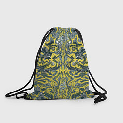 Рюкзак-мешок УЗОР , ФУТУРИЗМ,, цвет: 3D-принт