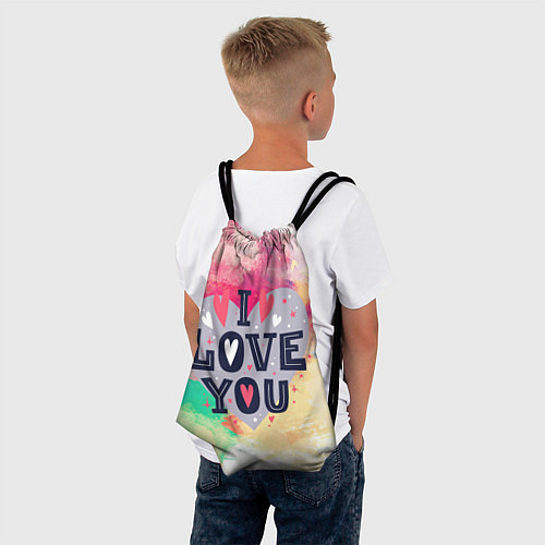 Мешок для обуви Love / 3D-принт – фото 4