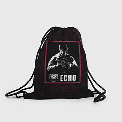 Рюкзак-мешок Echo, цвет: 3D-принт