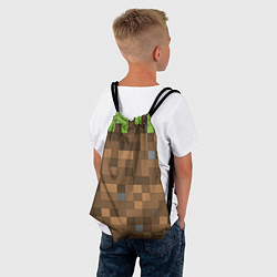 Рюкзак-мешок Minecraft камуфляж, цвет: 3D-принт — фото 2