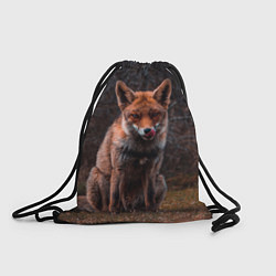 Рюкзак-мешок Хищная лисица, цвет: 3D-принт