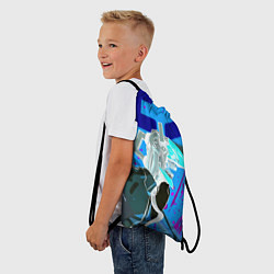 Рюкзак-мешок Человек Бензопила, цвет: 3D-принт — фото 2