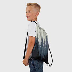 Рюкзак-мешок Лес, цвет: 3D-принт — фото 2
