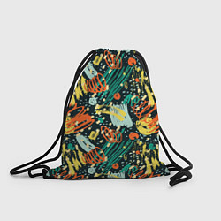 Рюкзак-мешок Рисунок абстракция, цвет: 3D-принт