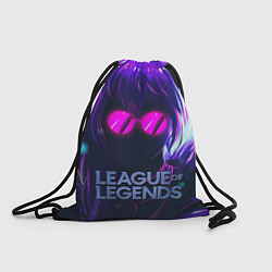 Рюкзак-мешок Evelynn LOL, цвет: 3D-принт