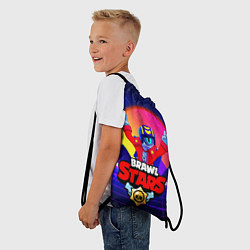 Рюкзак-мешок BRAWL STARS STU, цвет: 3D-принт — фото 2