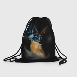 Рюкзак-мешок Лиса в маске, цвет: 3D-принт