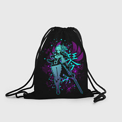 Рюкзак-мешок GENSHIN IMPACT, ДЖИНН, цвет: 3D-принт