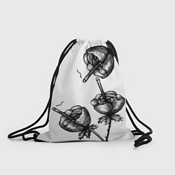 Рюкзак-мешок Дымящие розы, цвет: 3D-принт