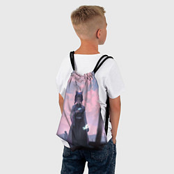 Рюкзак-мешок КЛИНОК РАССЕКАЮЩИЙ ДЕМОНОВ, цвет: 3D-принт — фото 2