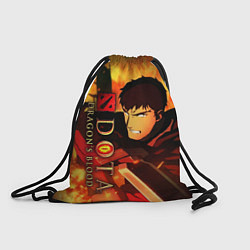 Рюкзак-мешок DOTA: Кровь дракона, цвет: 3D-принт