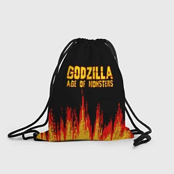 Рюкзак-мешок Годзилла, цвет: 3D-принт