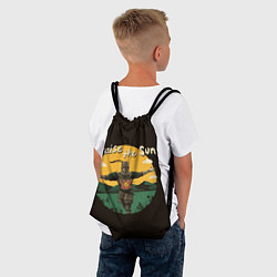 Рюкзак-мешок Восхваляя солнце, цвет: 3D-принт — фото 2