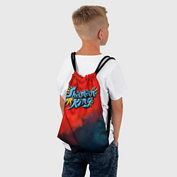 Рюкзак-мешок Шаман Кинг, цвет: 3D-принт — фото 2