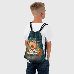 Рюкзак-мешок Valheim веселый викинг, цвет: 3D-принт — фото 2