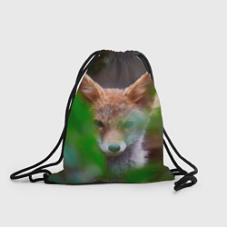 Рюкзак-мешок Лисичка, цвет: 3D-принт