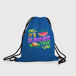Рюкзак-мешок Время лета, цвет: 3D-принт