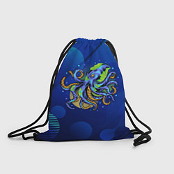 Рюкзак-мешок Красочный Осьминог, цвет: 3D-принт