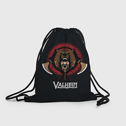 Рюкзак-мешок Valheim Viking Bear, цвет: 3D-принт