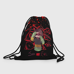Рюкзак-мешок Chara Undertale, цвет: 3D-принт