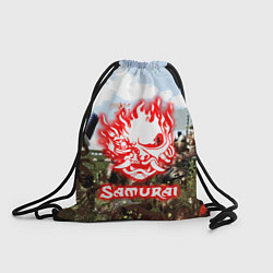 Рюкзак-мешок SAMURAI CYBERPUNK, цвет: 3D-принт