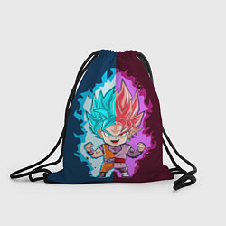Рюкзак-мешок Vegeta power, цвет: 3D-принт