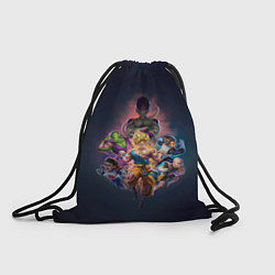 Рюкзак-мешок Dragon ball Team, цвет: 3D-принт
