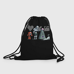 Рюкзак-мешок Любовь, Смерть & Роботы, цвет: 3D-принт
