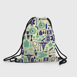 Рюкзак-мешок Медицина Паттерн Z, цвет: 3D-принт