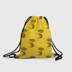 Рюкзак-мешок Летние лимоны, цвет: 3D-принт