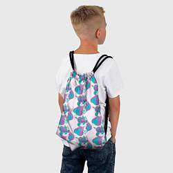 Рюкзак-мешок Пони узор, цвет: 3D-принт — фото 2