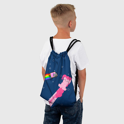Мешок для обуви Nyan cat x Pony / 3D-принт – фото 4