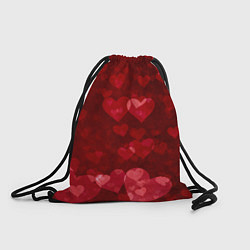 Рюкзак-мешок СЕРДЕЧКИ HEARTS Z, цвет: 3D-принт