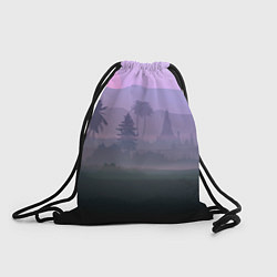Рюкзак-мешок Forest at sunset, цвет: 3D-принт