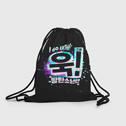 Рюкзак-мешок UGH BTS, цвет: 3D-принт