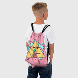 Рюкзак-мешок Motoko Art, цвет: 3D-принт — фото 2