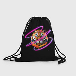 Рюкзак-мешок Тигр, цвет: 3D-принт