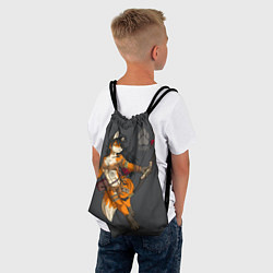 Рюкзак-мешок Furry fox, цвет: 3D-принт — фото 2