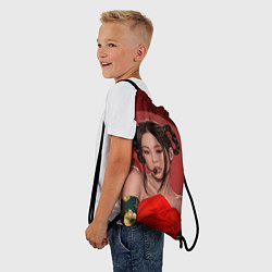 Рюкзак-мешок Дженни BLACKPINK, цвет: 3D-принт — фото 2