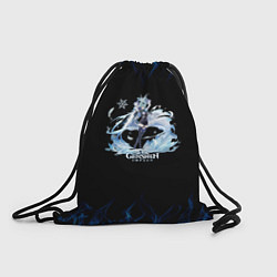 Рюкзак-мешок Genshin Impact - Eula, цвет: 3D-принт