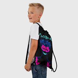 Рюкзак-мешок Зора Идеаре Чёрный клевер, цвет: 3D-принт — фото 2