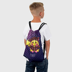 Рюкзак-мешок Пикачу в костюме, цвет: 3D-принт — фото 2